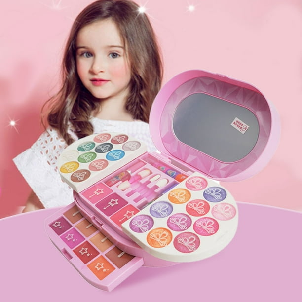 Maquillage enfant biologique lavable, boîte de palette de