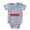 Heather Grey, variant on CafePress - FIN Still Plays Spiders - Cute Infant Baby Football Bodysuit