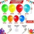 thumbnail image 5 of Abc Juego De Arco De Regreso A La Escuela Adorno De Jardín Alternativo - Paquete De 129 Globos De Manzana, Globo De Autobús Escolar - Decoraciones De Bienvenida De Regreso A La Escuela para El Ho, 5 of 5