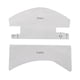 thumbnail image 2 of Plantilla de referencia para puente de cuerdas de violín de metal duradero, accesorios para violonchelo Cello_2pcs, 2 of 4