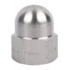 thumbnail image 1 of Tuerca de bellota INDUSTRIAL Tuerca de horquilla hexagonal M8 Material: Acero Zincado 10 Piezas Rosca Interna Métrica para Construcción en Acero, Madera, Mecánica entre otros, paso 1.25 mm, espesor, 1 of 5