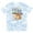Tie Dye Blue, variant on Inktastic Easter Sloth with Bunny Ears Funny T-Shirt