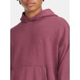 thumbnail image 4 of No Boundaries Boxy Fit Cropped Sweatshirt Hoodie, Men's & Big Men's, 4 of 5