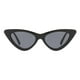 thumbnail image 3 of Gafas de sol Gafas de sol de moda Estilo retro Gafas de sol triangulares Protección solar Negro, 3 of 9