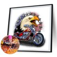 thumbnail image 2 of 5D DIY Diamond Painting Kits Full Square Drill Eagle Motocicleta Mosaico Imagen Sywqhk Decoración hogareña, 2 of 9