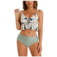 thumbnail image 1 of Moda mujer estampado Bikini Push-Up Pad traje de baño traje de baño conjunto de ropa de playa Fridja  nalpqowj51805, 1 of 8