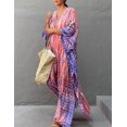 thumbnail image 4 of Robe de Plage à Imprimé pour Femmes à Manches Courtes, Grande Taille, Couvre-Maillot, 4 of 4