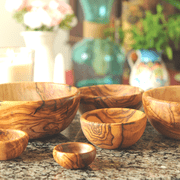 Beldi Nest Hand Carved 6 Piece Nesting Bowl Set