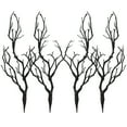 Artificial Antler Dried Tree Branches, Black Art Witch Antler Branch
