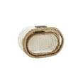thumbnail image 3 of Household Essentials Natural Rim Oval Set Paper Rope And Seagrass (2 Piece) Small Wicker Basket, White, 3 of 5