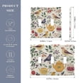 thumbnail image 2 of Yayeee Toggle Light Switch Wall Plate 3-Gang 6.37"x4.48" Decorative Outlet Cover, Birds and Teapots, 2 of 7