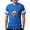 Royal Blue, variant on - Triangle Coat Of Arms T Shirt - Mens Football Shirt