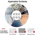thumbnail image 4 of Gancho adhesivo impermeable para baño, colgador de toalla adhesivo de acero inoxidable, 4 of 5