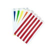 Rainbow Stripe Paper Treat Sacks 5.5 X 7.5 50 Pack, Red, Yellow, Blue, Green, Orange
