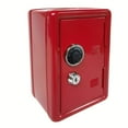 thumbnail image 1 of SNNROO 1pc Safe Bank  Mini Locker Small Safe Storage Box Piggy Bank With Combination Lock And Key  Home Safe  Personal Safe For Home Documents  Money Jewelry  Valuables 7” H X 4.7” Lx 3.9, 1 of 12