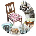 thumbnail image 7 of Disketp Lilies Flowers for Square Chair Cushion Covers for Hotel, Bedroom, Office,Machine Washable-Six Piece, 7 of 7