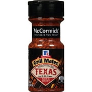 McCormick Grill Mates Gluten Free Texas BBQ Seasoning, 2.5 oz Bottle
