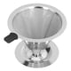 thumbnail image 4 of Filtro de café de cono de goteo Jadeshay acero inoxidable reutilizable estética elegante, 4 of 12