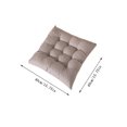 thumbnail image 3 of kladzum Square Chair Pads Indoor Seat Cushions Pillows Thick Soft Seat Cushion Factory Wholesale Brushed Student Cushion Comfortable Chair Seat Cushion for Kitchen Dining Office Chair Floor Decor, 3 of 3
