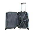 thumbnail image 5 of Travelers Club Chicago 3 Piece Expandable Carry-on Hardside Luggage Set, Teal, 5 of 13