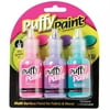 Puffy Paint 1 Fl. Oz. Pink, Purple, & Turquoise 3D Paint Pack, 3 Piece