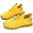 thumbnail image 4 of Cyiecw Men's Running Shoes Blade Non Slip Fashion Sneakers Breathable Mesh Soft Sole Casual Athletic Walking Shoes, 4 of 7
