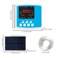 thumbnail image 1 of Automatic Drip Irrigation Kit USB Operation and Solar Panel Powered Voice Prompt DIY 15 Potted Indoor Timed Watering Device Single Pump Self Watering System for Patio Lawn Greenhouse Flower, 1 of 6