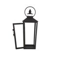 thumbnail image 3 of 8 Pack: 12.2" Black Metal Lantern by Ashland, 3 of 4