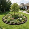 thumbnail image 6 of NEYCIL Landscape Edging 33ft, 4in Tall Garden Edging with 40pcs Spikes, Flexible Plastic Landscape Border for Grass, Yard, Flowerbeds, Gravel, Black, 6 of 8