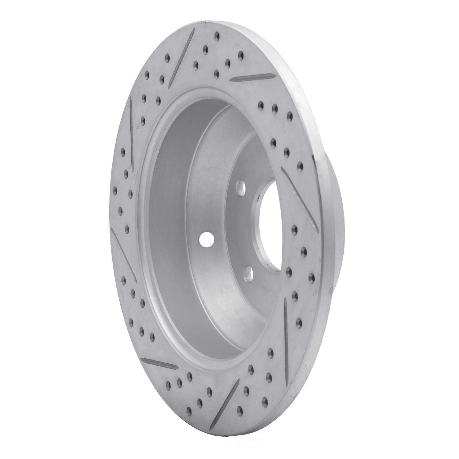 Dynamic Friction Company 830-03050R DFC Geoperformance Rotor - Drilled and Slotted
