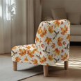 thumbnail image 5 of HELLHERO Hummingbird Maple leaf Accent Chair Cover, Elastic Bottom Elastic Feature Armless Chair Slipcovers for Dining Room Home, 5 of 8