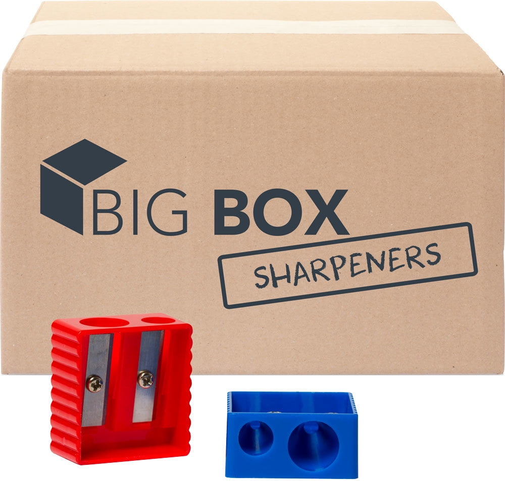 Big Box™ of DualHole Pencil Sharpeners 100/case