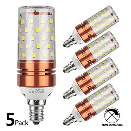 Gezee E12 Led Corn Bulbs 12w Candelabra Light 100 Watt Gezee E12 Led Corn Bulbs 12w Candelabra Light 100 Watt Equivalent 1000lm