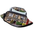 thumbnail image 3 of Merry Christmas-de The woopack, sombrero de cubo, sombreros de turismo de playa, gorra de sol transpirable, Pub, serie de Tv, Emmerdale Farm Emerdale, 3 of 4