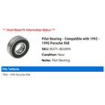 thumbnail image 2 of Pilot Bearing - Compatible with 1992 - 1995 Porsche 968 1993 1994, 2 of 2
