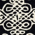 thumbnail image 3 of SAFAVIEH Soho Aras Abstract Wool Area Rug, Black/Ivory, 6' x 9', 3 of 4