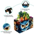 thumbnail image 3 of Owl Large-capacity Foldable Reusable Shopping Bag: Oxford Cloth, Storage Bins, Collapsible Bucket, Storage Bin, 3 of 7