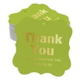 thumbnail image 1 of Inkdotpot Pack Of 100 Thank You For Celebrating The Bride To Be Bridal Shower Paper Tags DIY Craft Bracket Shape Real Gold Foil Hang Tags, 1 of 1