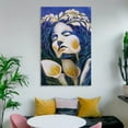 thumbnail image 6 of Octavio Ocampo Print Painting Ecstasy of The Lilies Painting On Canvas Wall Art Poster Scroll Picture Print Living Room Walls Decor Home Posters 16x24inch(40x60cm), 6 of 6