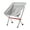 Gray, variant on Shetay Lightweight Camping Moon Chair, 330lbs Folding Small Chair Portable Camp Chair for Outdoor BBQ Camping Fishing Hiking Gardening and Beach, Camping Seat with Carry Bag