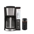 thumbnail image 1 of NINJA Cafetera filtro permanente de goteo 12 tazas y Molinillo eléctrico para especias, hierbas secas y café, 12 tazas NINJA CE2003328, 1 of 5