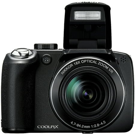 Nikon Coolpix P80 10.1 Megapixel Bridge Camera, Black