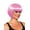 Pink, variant on Bob Cut One Size Adult Costume Wig | Red