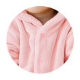 thumbnail image 6 of Wearable Blanket Hoodie, Plush Teddy One Piece Bear Suit for Baby, Girls and Boys,Fluffy, Warth Hood, Button-Front Closure, 6 of 6