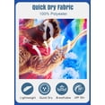 thumbnail image 4 of BounceUp Mens Swim Trunks Quick Dry Beach Board Shorts with Pockets Mesh Lining Beach Swimwear, 4 of 7