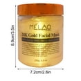 thumbnail image 3 of Mascarilla facial hidratante de oro de 24 quilates que elimina las células muertas de la piel, 3 of 4