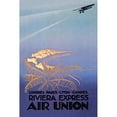 thumbnail image 3 of Maurus, E 17x24 Black Modern Framed Museum Art Print Titled - Riviera Express Air Union, 3 of 5