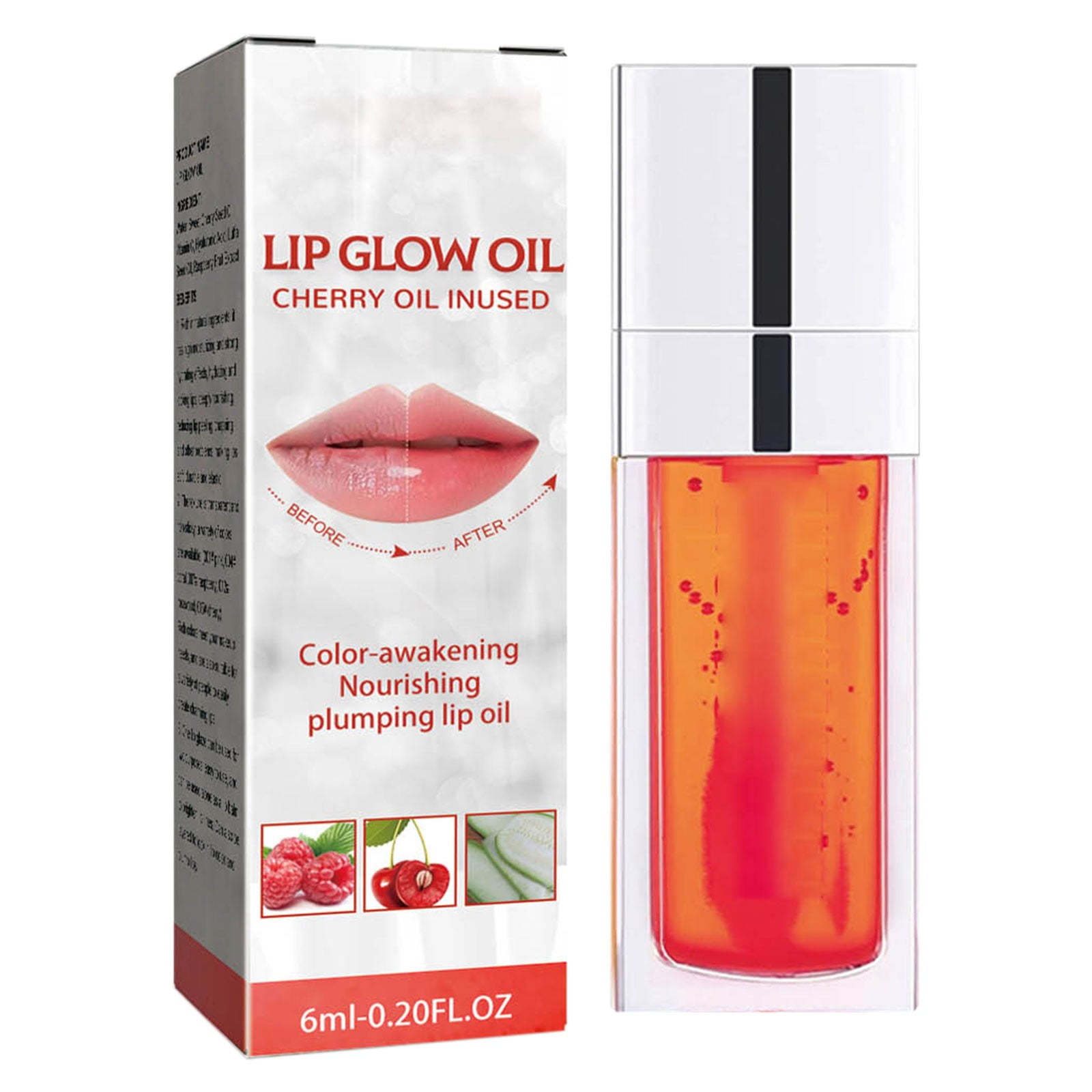 HSMQHJWE Hard Candy Lip Stain Plumping Lip Oil Long Lasting Hydrating