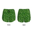 thumbnail image 6 of Sigee Happy St. Patrick's day for Women's Athletic Shorts High Waisted Running Shorts Pocket Sporty Short Gym Elastic Workout ShortsMedium, 6 of 9