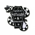 thumbnail image 2 of 30 pc Double-sided Printed Acrylic Pendants for Snake Theme Charm Black 34x33.5x2.5mm Hole: 1.6mm, 2 of 3